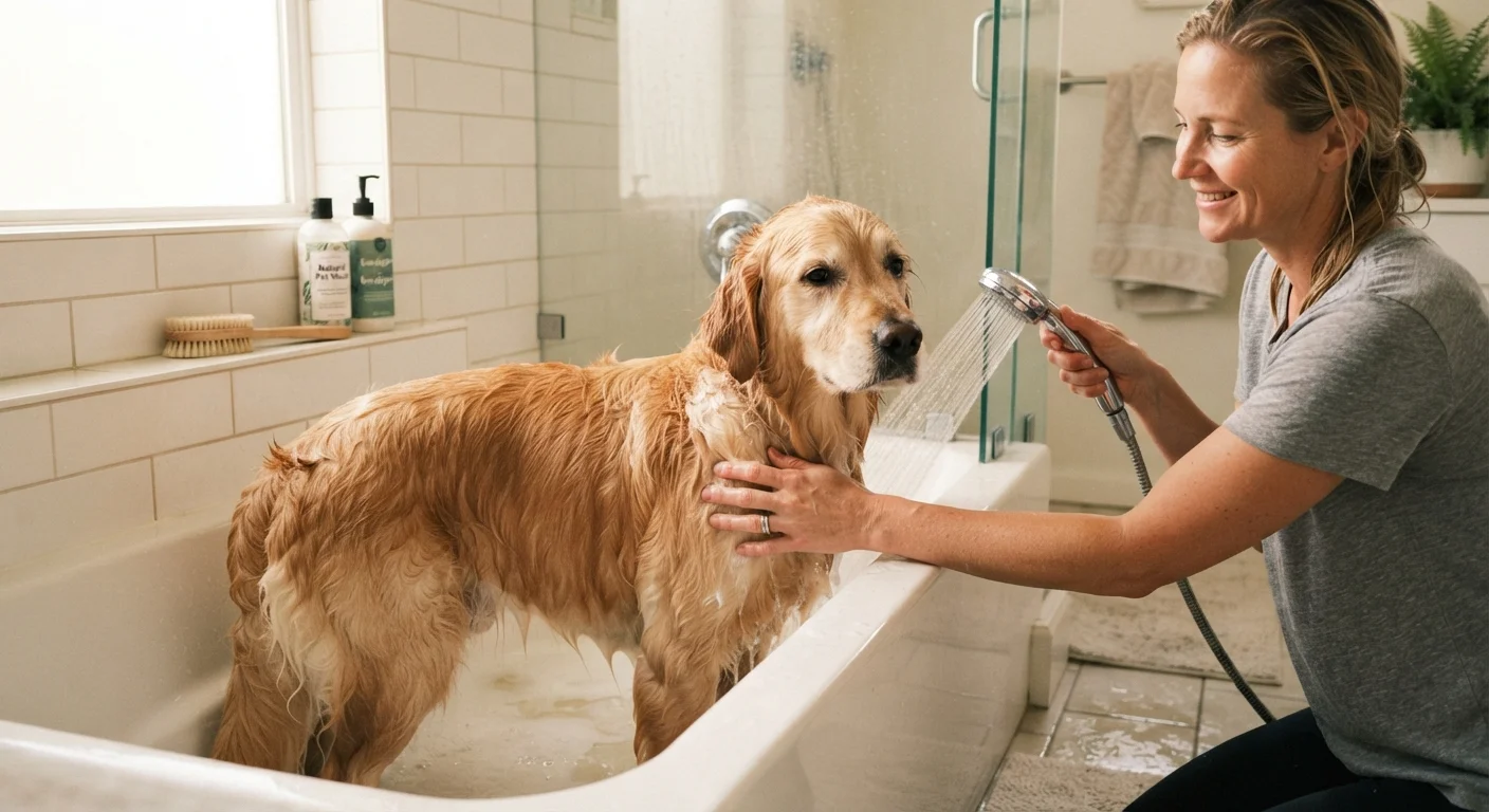 Bathing Your Dog Without the Stress