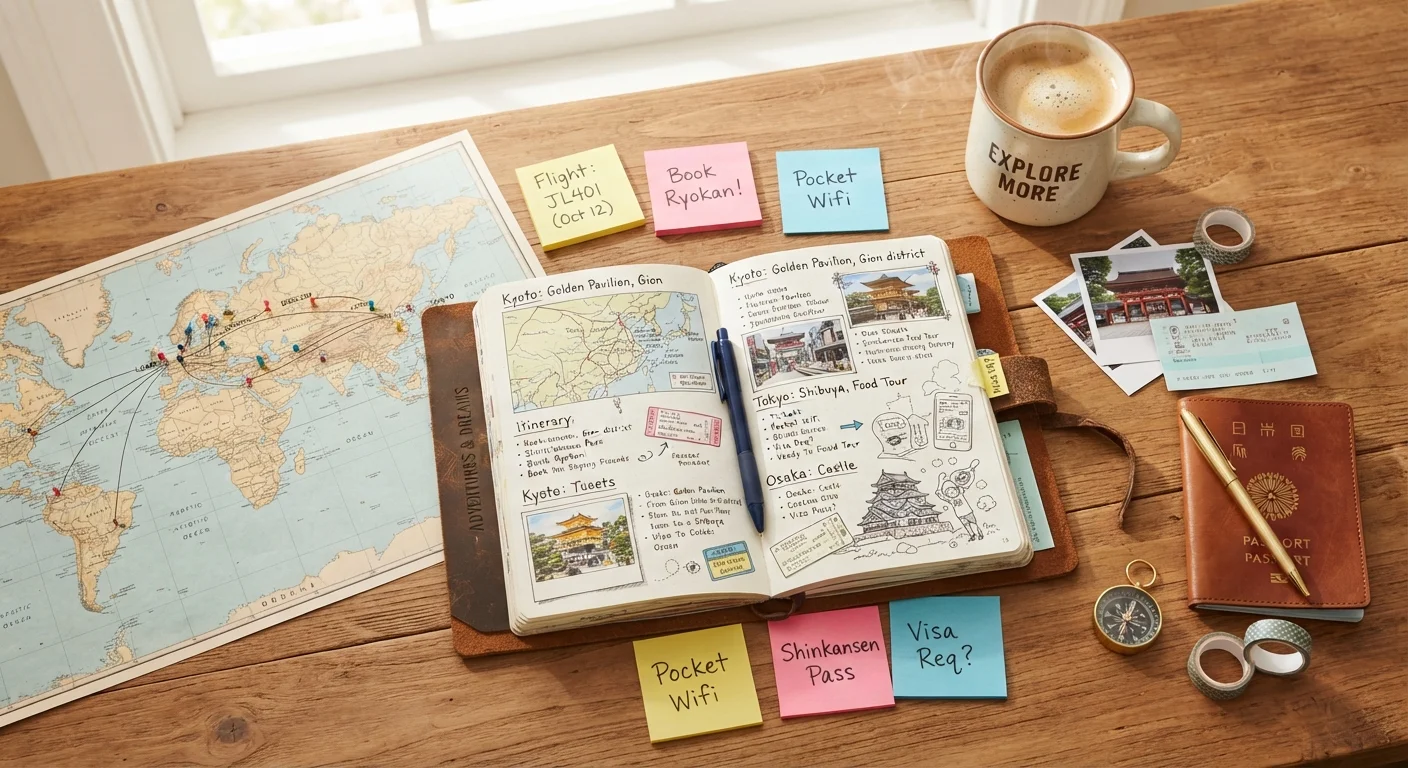 Building a Travel Itinerary That Actually Works