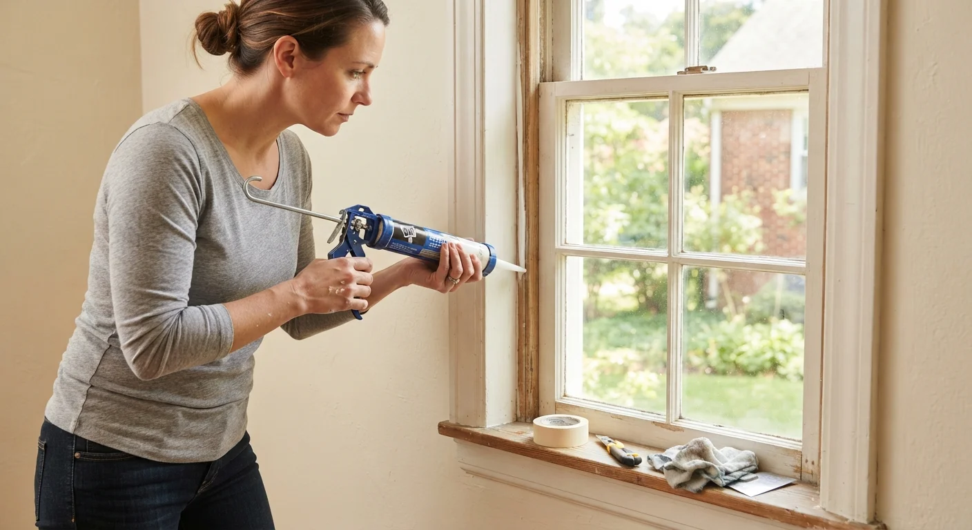 Caulking Around Windows and Doors: Getting a Seal That Lasts