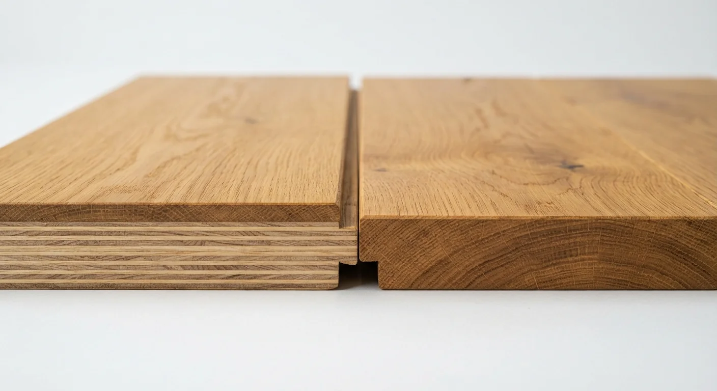 Engineered Wood vs. Solid Hardwood Flooring