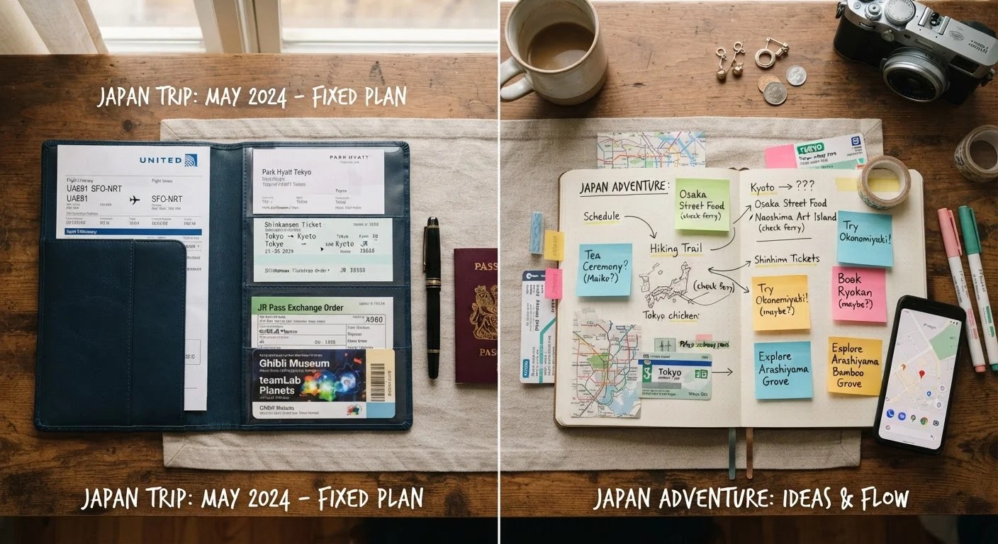 Flexible Booking vs. Fixed Booking: A Trip Planner's Trade-Off