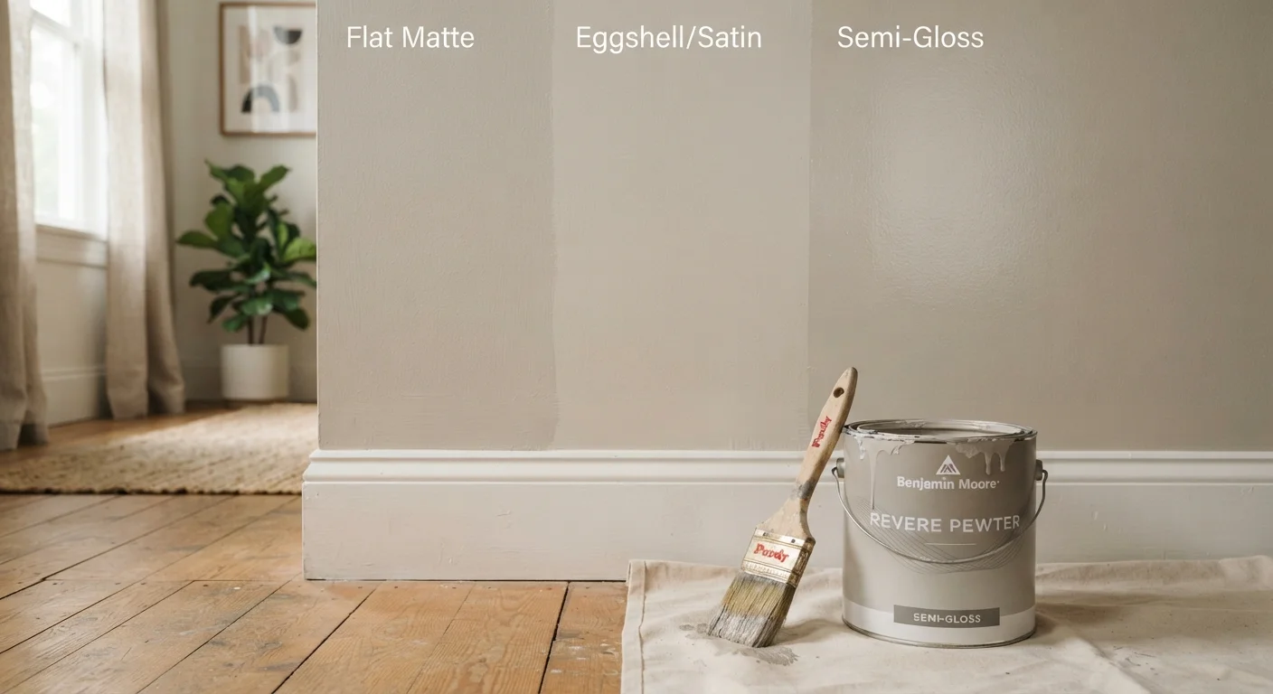 Interior Paint Finishes Decoded: Matte, Eggshell, Satin, and Beyond