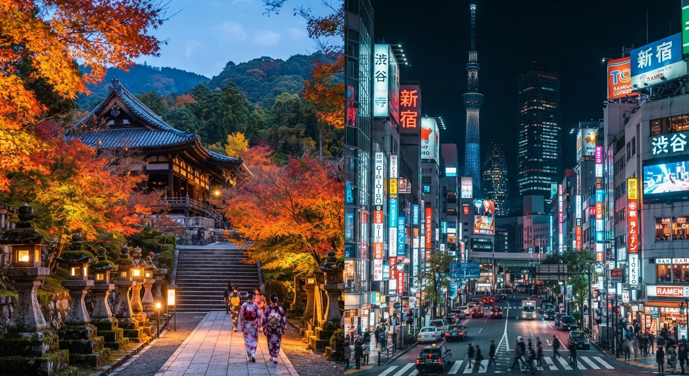Kyoto vs. Tokyo: Two Cities, Two Entirely Different Versions of Japan