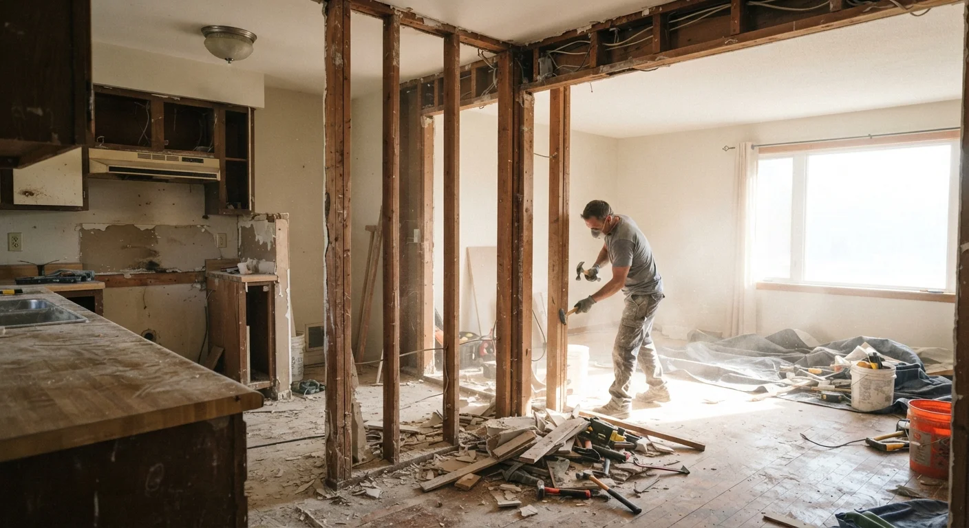 Open-Plan Conversion: What Happens When You Remove an Interior Wall