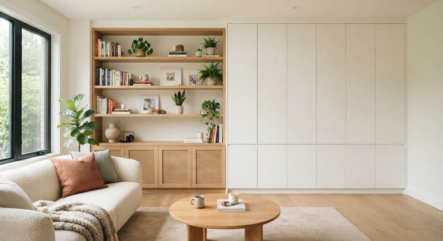 Open Shelving vs. Closed Cabinetry: Which Works Best in Living Spaces?