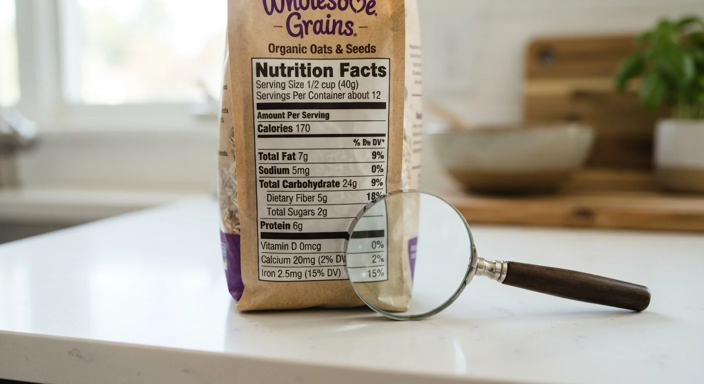 Reading a Nutrition Label Without Getting Confused