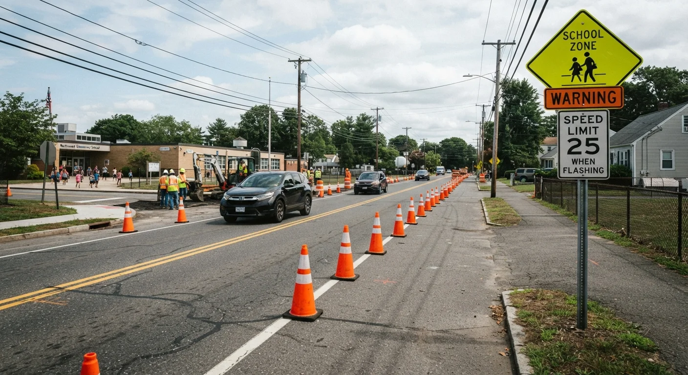School Zone and Work Zone Laws: What Drivers Are Required to Do