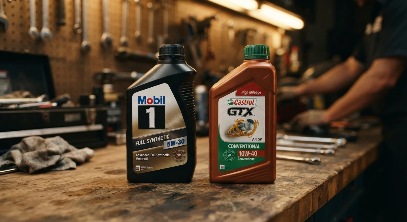 Synthetic vs. Conventional Motor Oil: What Everyday Drivers Should Know