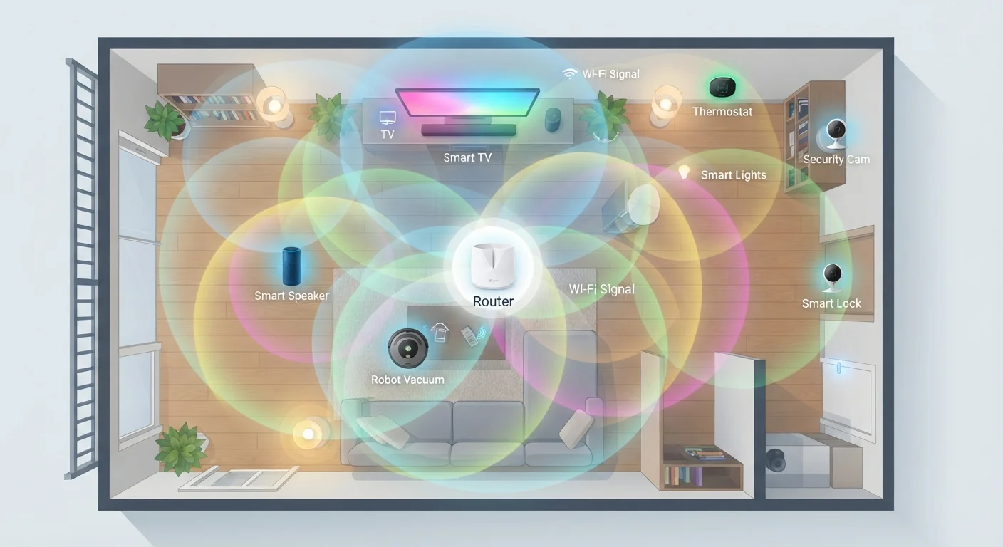 Wi-Fi, Zigbee, Z-Wave, and Thread: The Wireless Protocols Powering Smart Homes