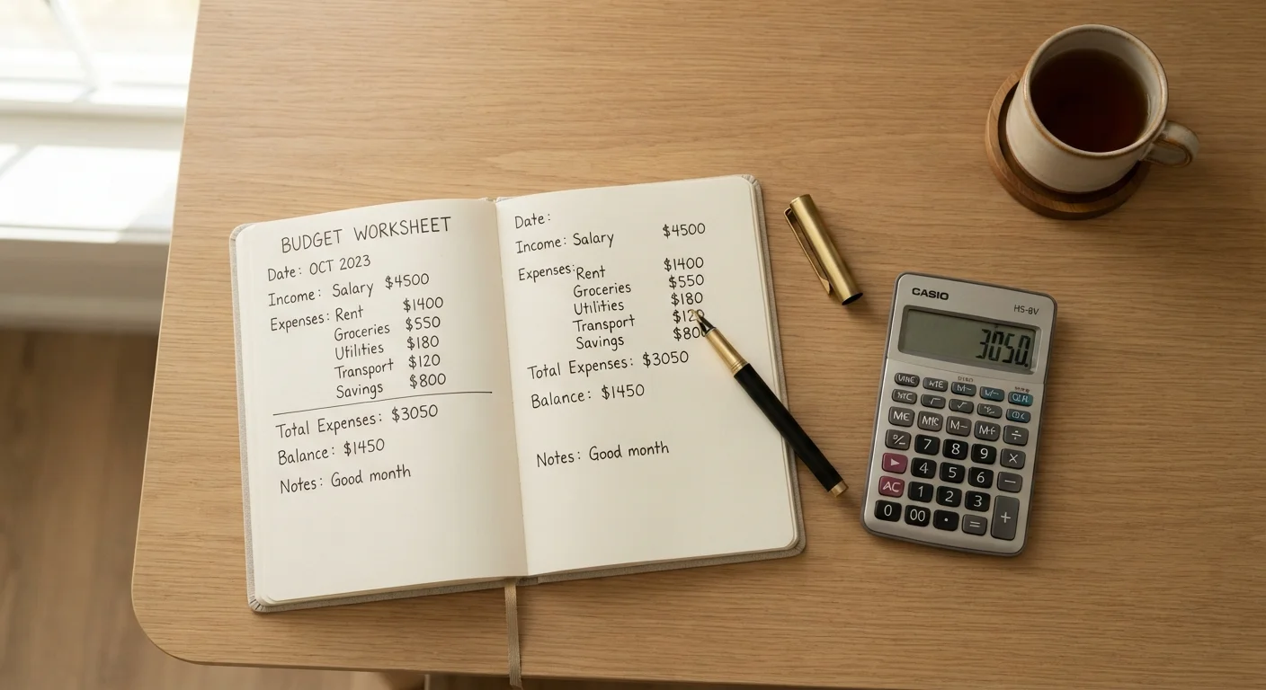 Your First Budget in Seven Steps